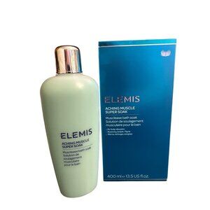 Elemis Aching Muscle Super Soak 400ml 13.5 Fl Oz Bath Solution For Relaxation &